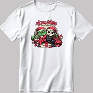 Jack Skellington Stolen Xmas Merry Christmas Holiday Movie Graphic T-Shirt 166